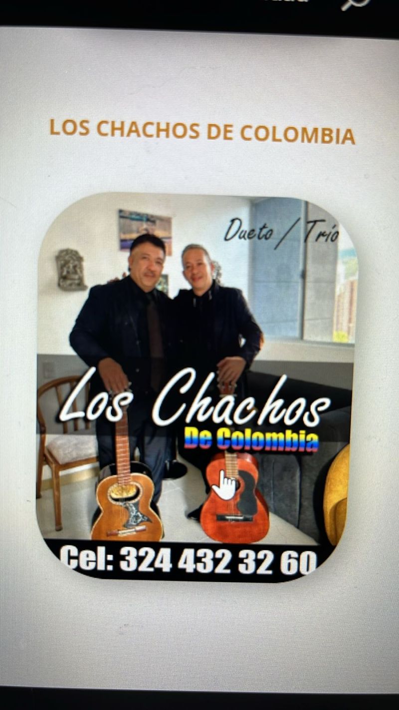 Dueto trio musical los chachoshos de colombia 